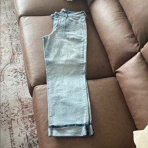 STS Blue Light Wash Straight Leg Jeans